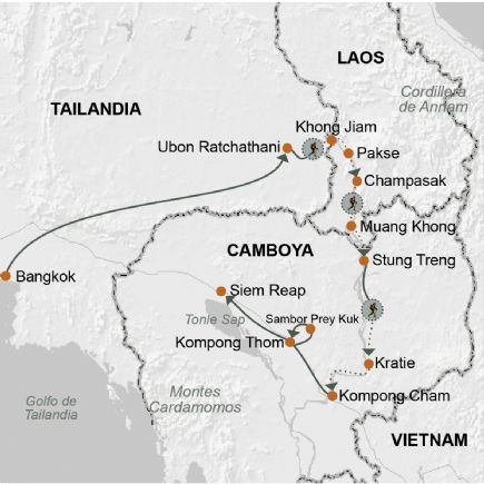 Tailandia, laos y camboya + Pedaleando por el Mekong y el antiguo reino Khemer