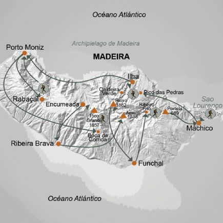Madeira + Senderismo en  los caminos del agua
