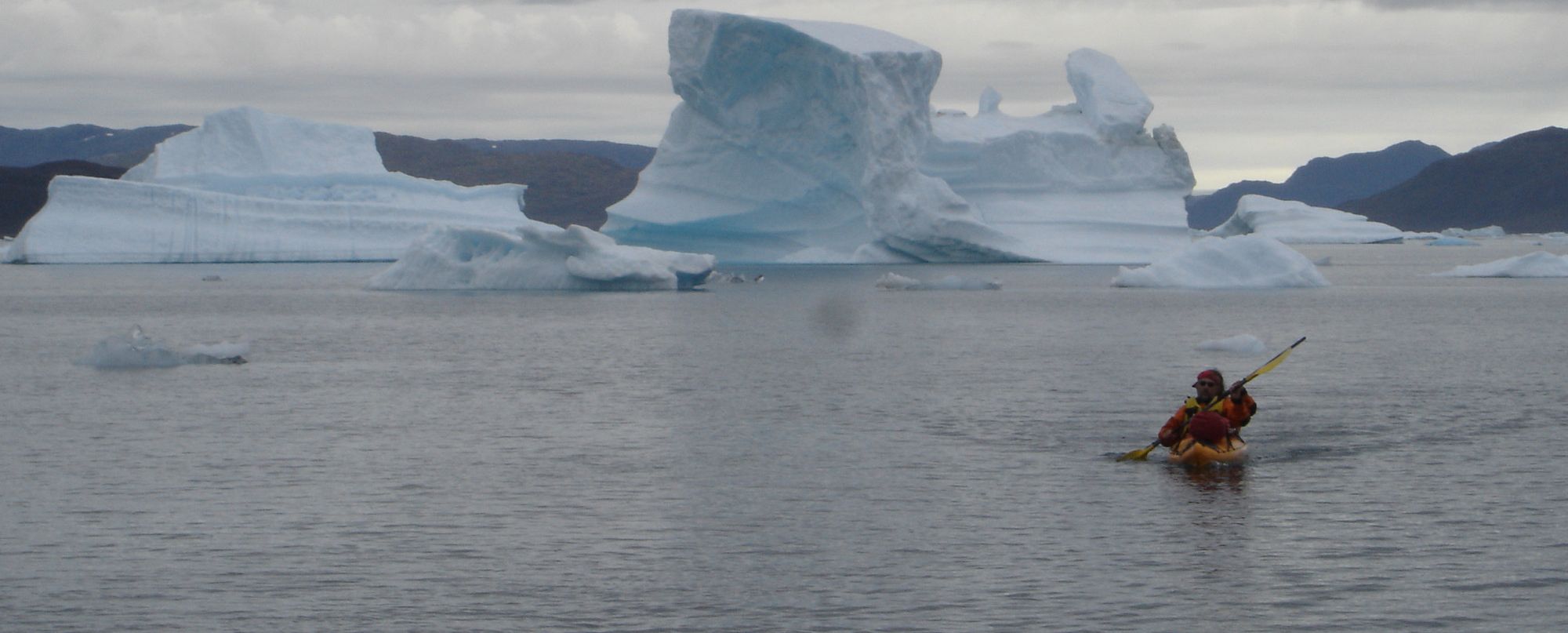 Groenlandia - Kayak entre icebergs y frentes glaciares