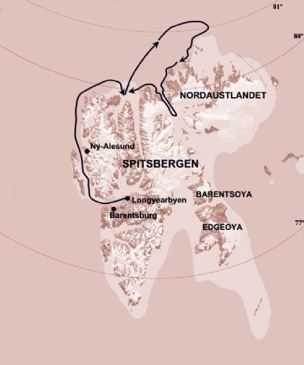 �rtico + Cruceros de expedici�n al archipi�lago de Svalbard. 